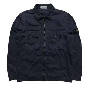 Stone Island Double Pocket Canvas Overshirt