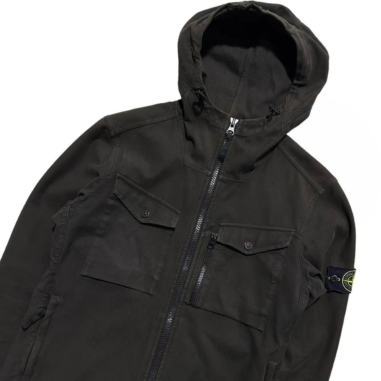 Stone Island Double Pocket Hooded Jacket