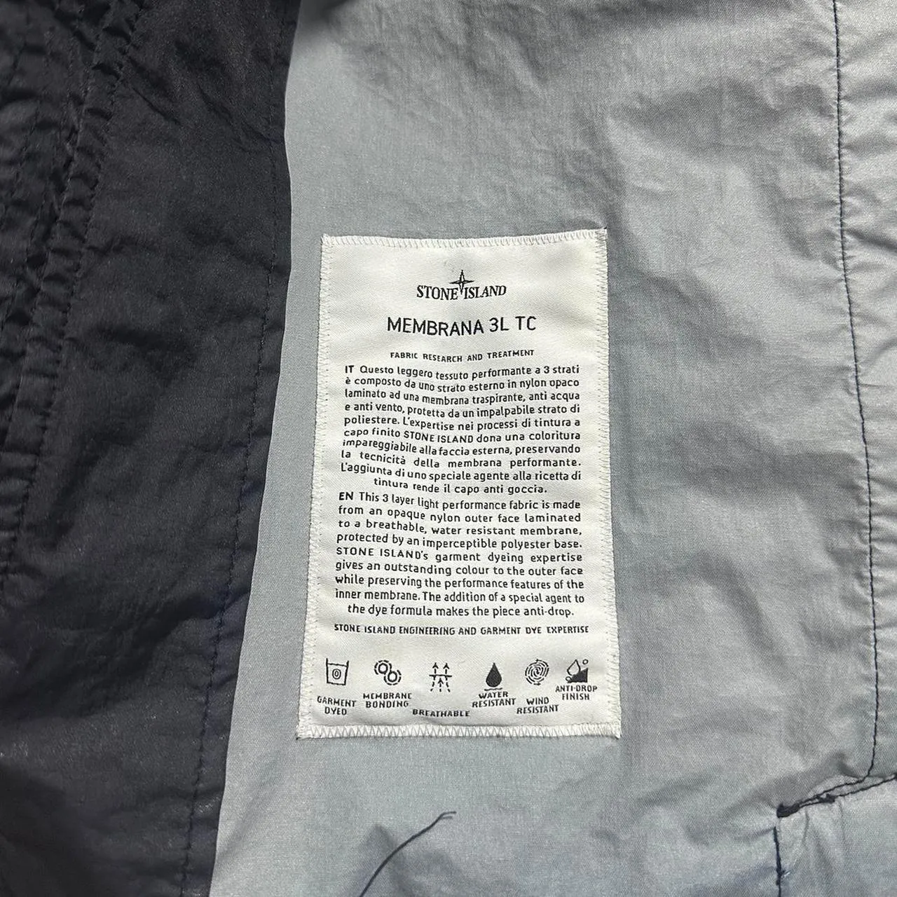 Stone Island Membrana 3L TC Jacket