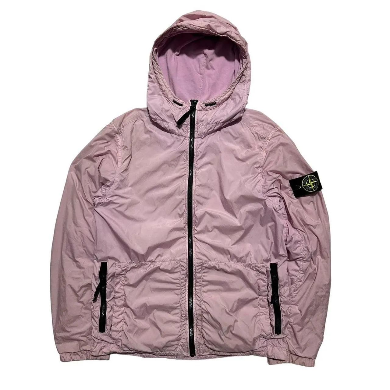 Stone Island Pink Crinkle Reps Jacket