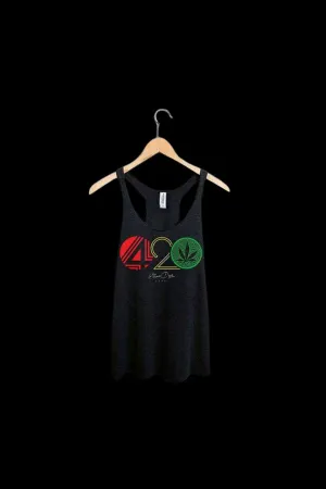 StonerDays 420 Rasta Racerback Tank Top