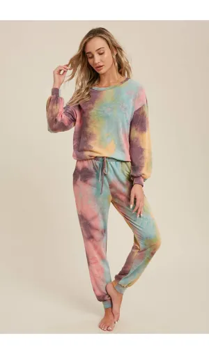 Tie-Dye Lounge Set