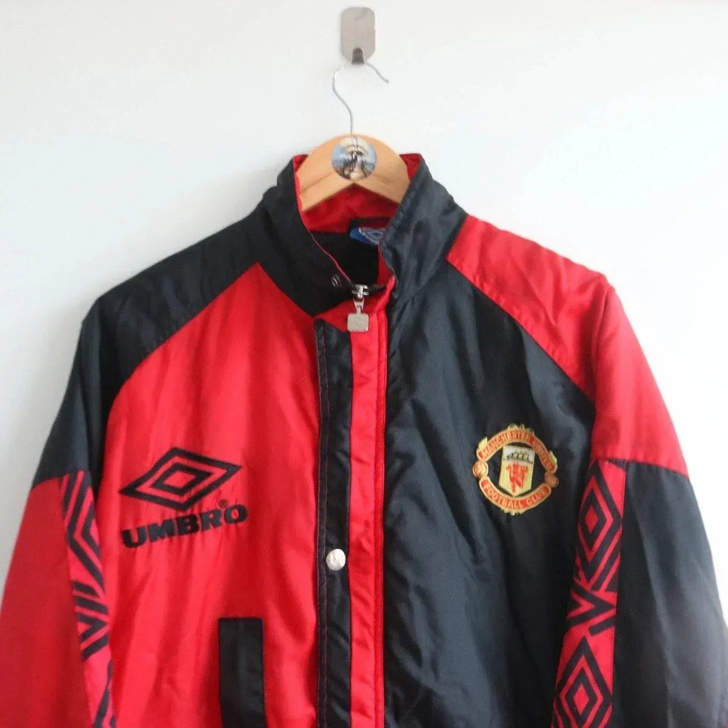 Vintage Umbro Manchester United Coach Jacket 90s(L)  (L)