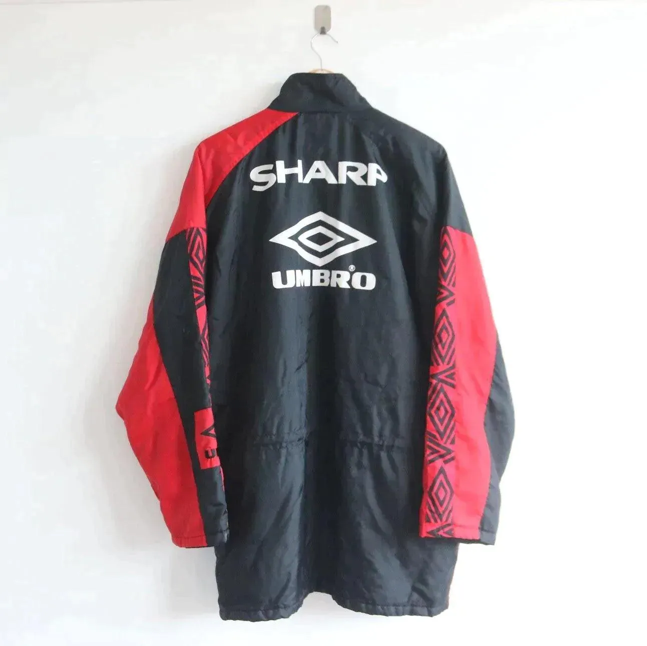 Vintage Umbro Manchester United Coach Jacket 90s(L)  (L)