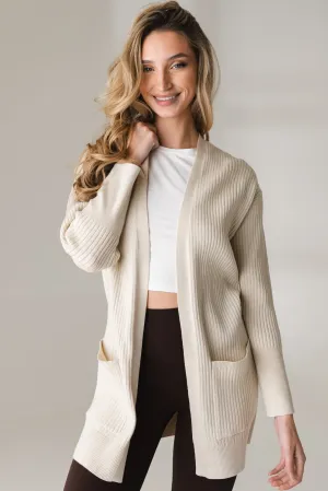 Vitality Ember Cardigan - Oat Marl