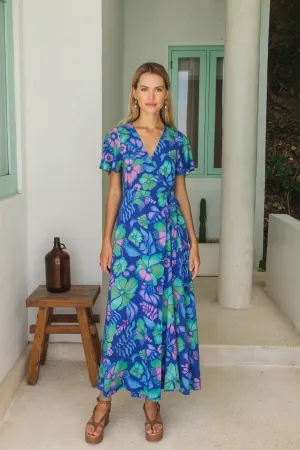 Wanderer Maxi Dress - Ultraviolet