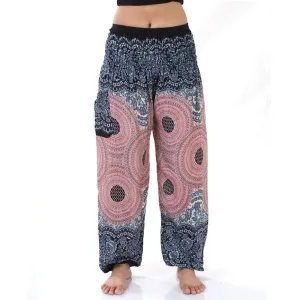 Women's Mandala Harem Pants Mystic Gray