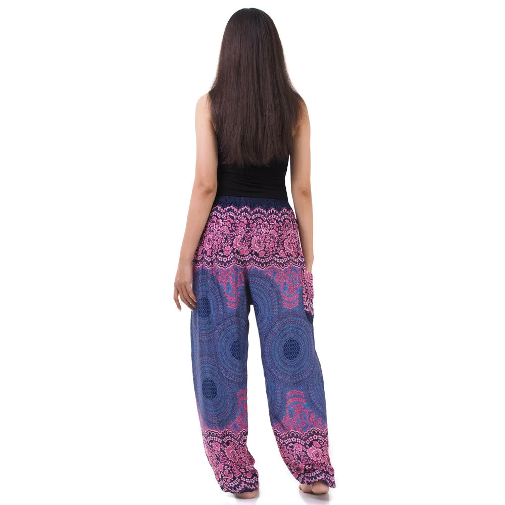 Women's Mandala Harem Pants Mystic Gray